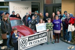 VW Final Fling cheque presentation